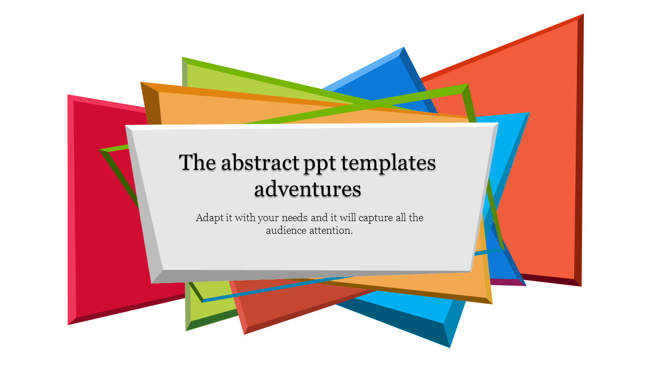 Creative Abstract PPT and Google Slides Presentation Design